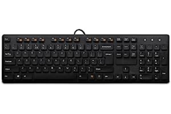 Circle C23 Performer Black USB Multimedia Keyboard with