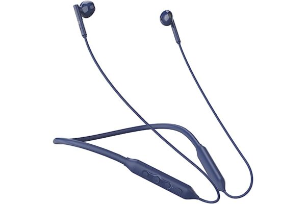 Portronics Harmonics Z5 Wireless Bluetooth Stereo Headset with Blue