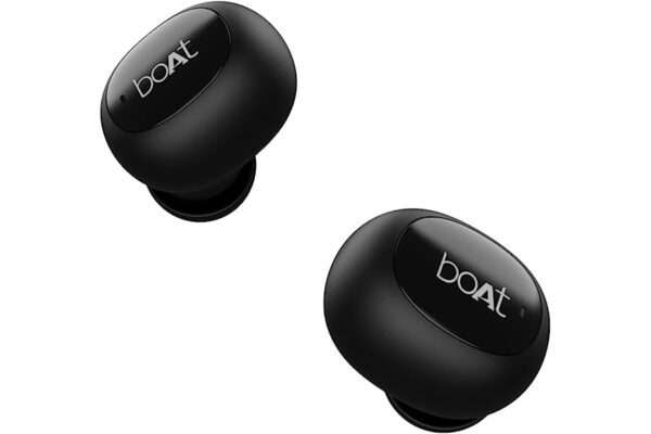 boAt Airdopes 121v2 in-Ear TRUE Wireless Earbuds with Active Black