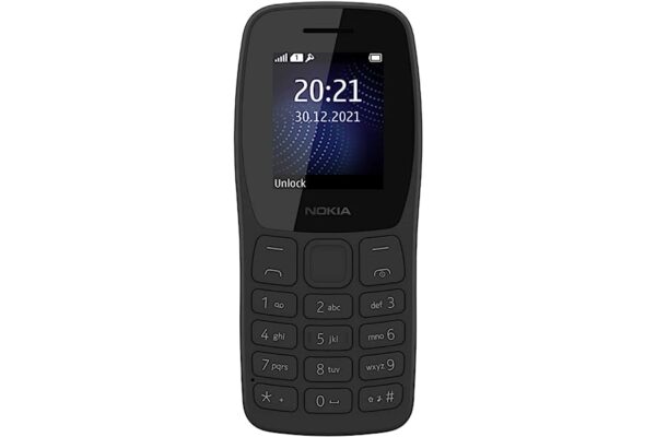 Nokia 105 Plus Charcoal Keypad Mobile Phone with FM Radio