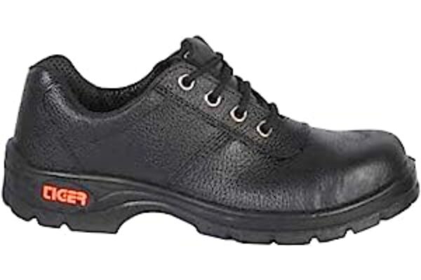 Tiger Black Lorex Safety Shoes