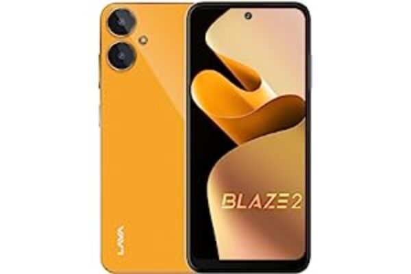 Lava Blaze 2 Glass Orange - 6GB RAM