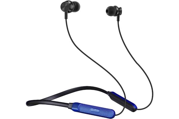 PTron Tangent Duo Bluetooth 5.2 Wireless in Ear Black/Blue