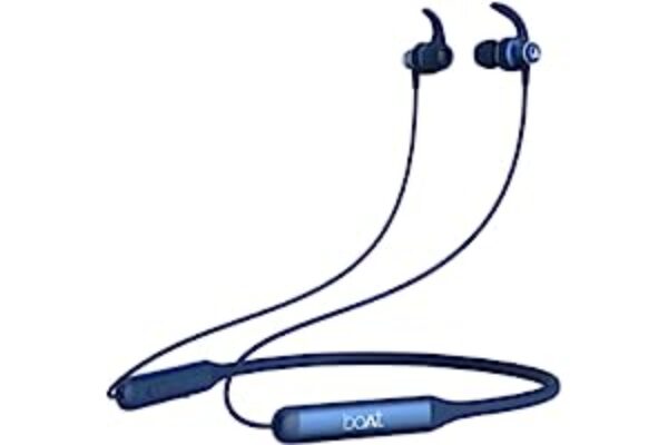 boAt Rockerz 335 Bluetooth in Ear Neckband with Bold Blue