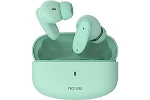 Mint Green Hyper Sync Truly Wireless Earbuds with 50H Playtime