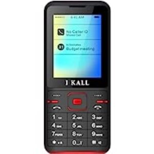 IKALL K37 Keypad Mobile with King Talking and Contact icon (Red)