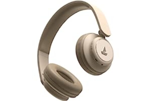 boAt Rockerz 450 Bluetooth On Ear Headphones with Hazel Beige