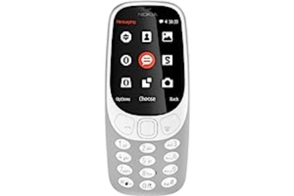 Nokia 3310 Dual SIM Keypad Phone - Grey Edition