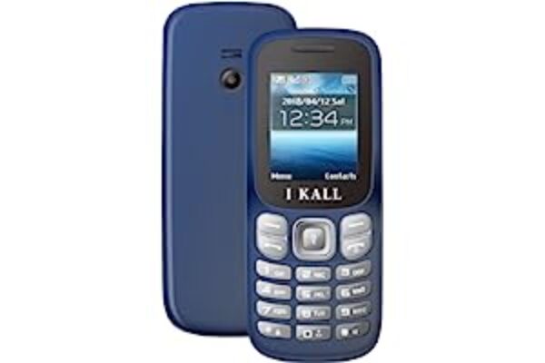 IKALL K16 Blue Dual Sim Phone with Auto Call Recording