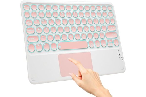 Concept Kart Wireless Bluetooth Touchpad Keyboard with LED