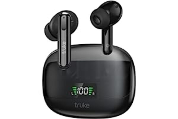 truke Newly Launched Buds Vibe TRUE Wireless in Black