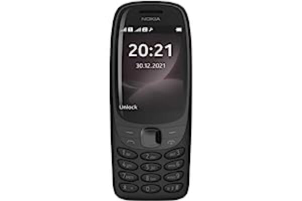 "Nokia 6310 Dual SIM Keypad Phone - Black