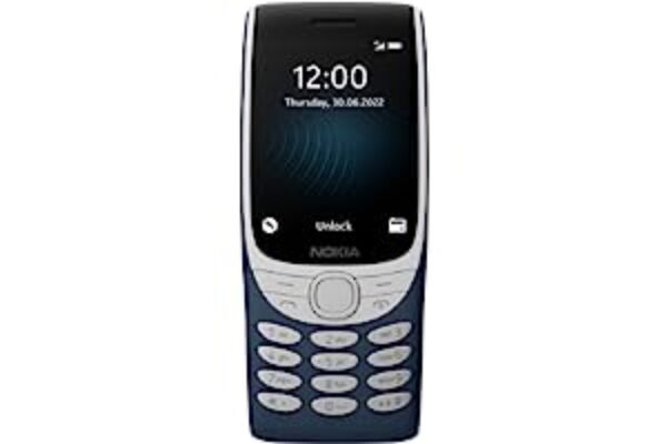 Blue Nokia 8210 4G Volte Keypad Phone with Dual SIM