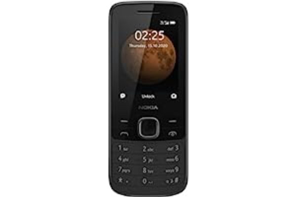 Nokia 225 4G Dual SIM Feature Phone - Black
