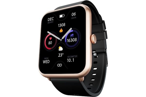 Fire-Boltt Ninja Call Pro Plus 1.83" Smart Watch Gold Black