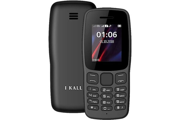 IKALL K100 Dual Sim Keypad Mobile with 1.8 Inch Display (Black)