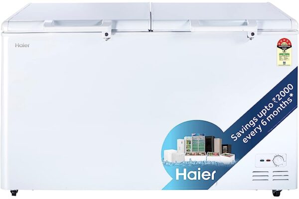 Haier HFC-500DM5-5 star rating double door hard top