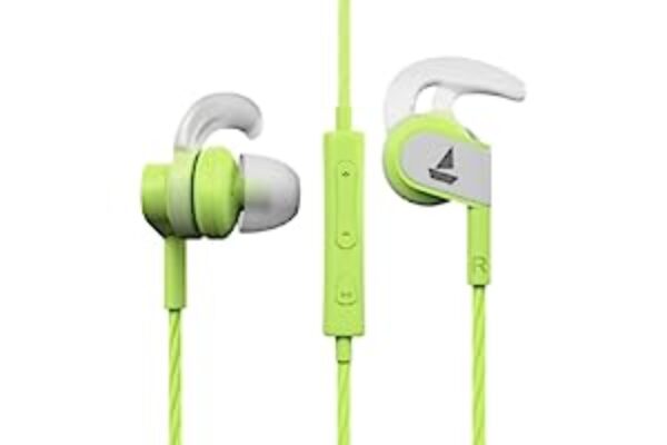 boAt Bassheads 242 in Ear Wired Earphones with Spirit Lime