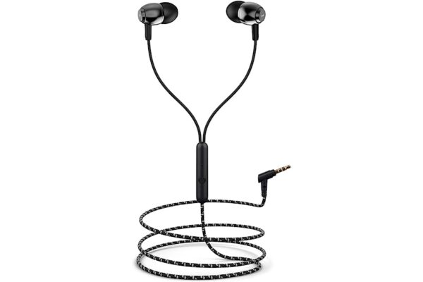 boAt Bassheads 162 in Ear Wired Earphones with Active Black