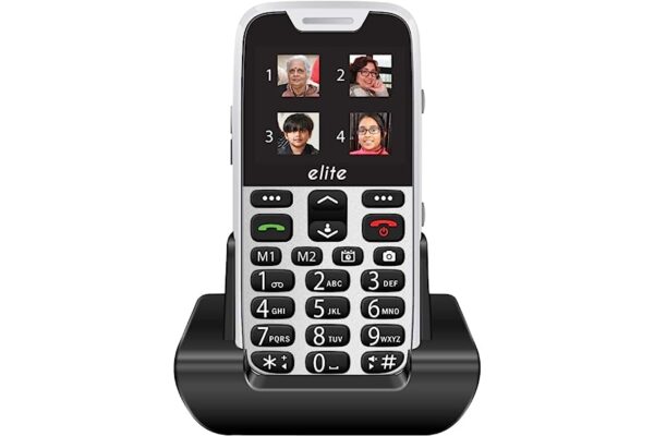 Easyfone Elite Sound Amplification Phone - White (2 Year Warranty)