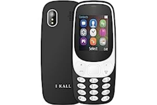 IKALL K3310 Dual Sim Multimedia Keypad Mobile - Black