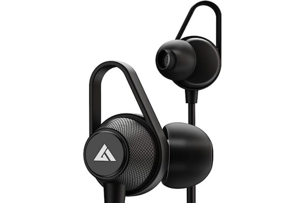 Boult Audio Bassbuds Loop 2 Wired in Ear Black