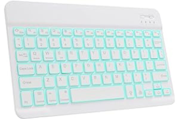 CONCEPT KART Universal Wireless Bluetooth Keyboard with 7-Colors
