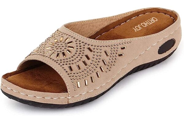 ORTHO JOY Extra-Soft Comfortable Fancy Slippers Flip Flop