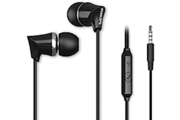 Philips Audio TAE1136 Wired in Ear Earphones with