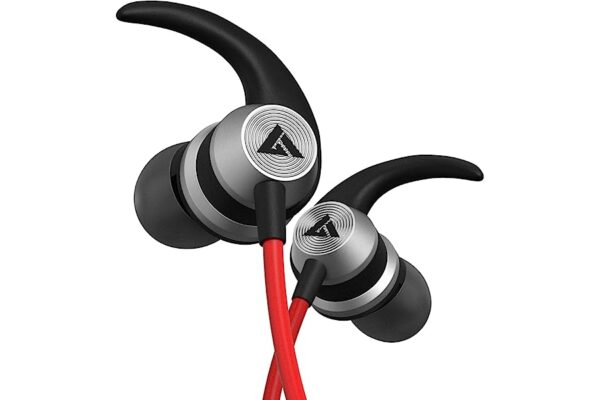 Boult Audio BassBuds X1 in-Ear Wired Earphones with Red