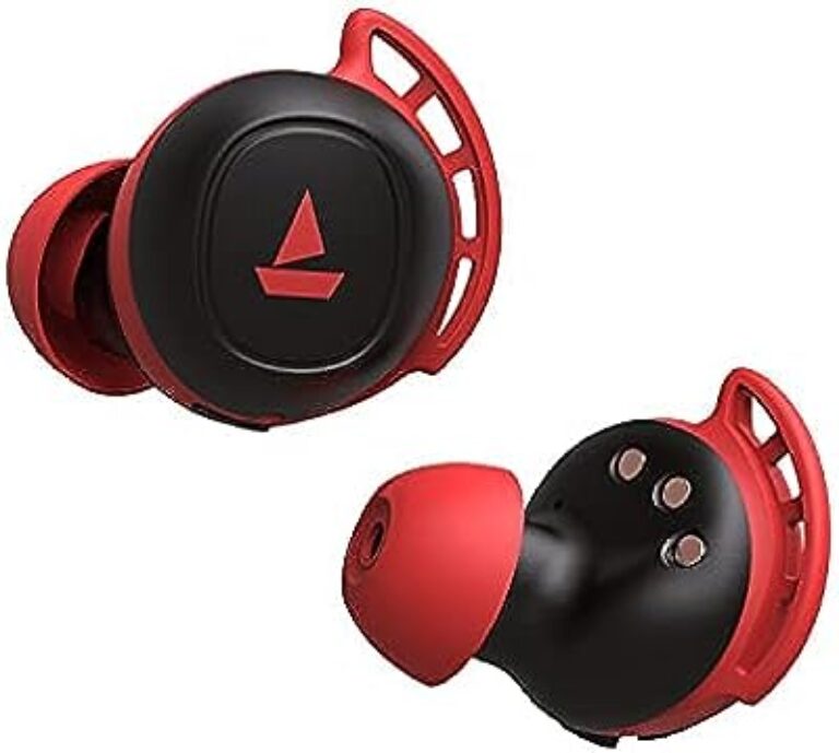 boAt Airdopes 441 Pro Earbuds Raging Red