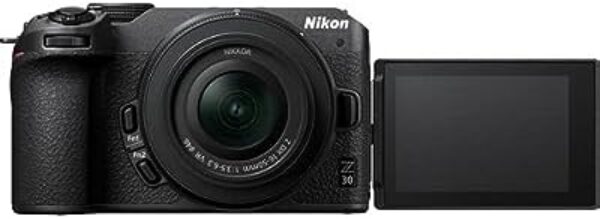 Nikon Z 30 Digital Camera Kit - Black with Bag & 64 GB SD Card
