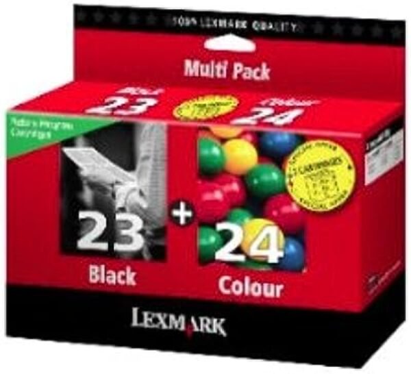 Lexmark 23/24 Combo Pack Black Ink