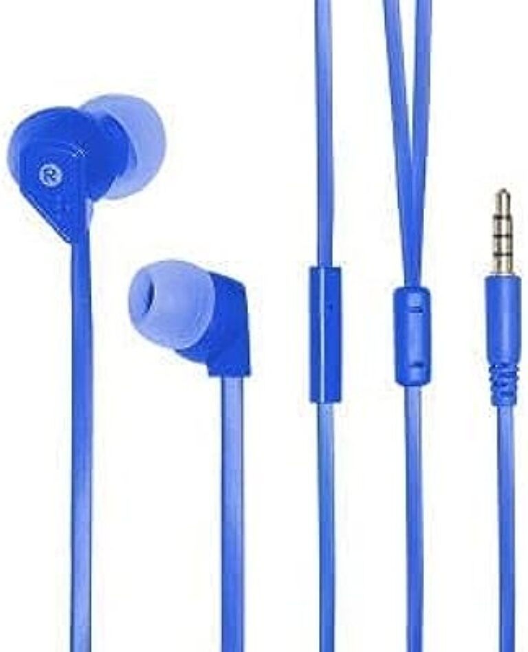 Durable Wired Stereo Earphones (Multi Colors)