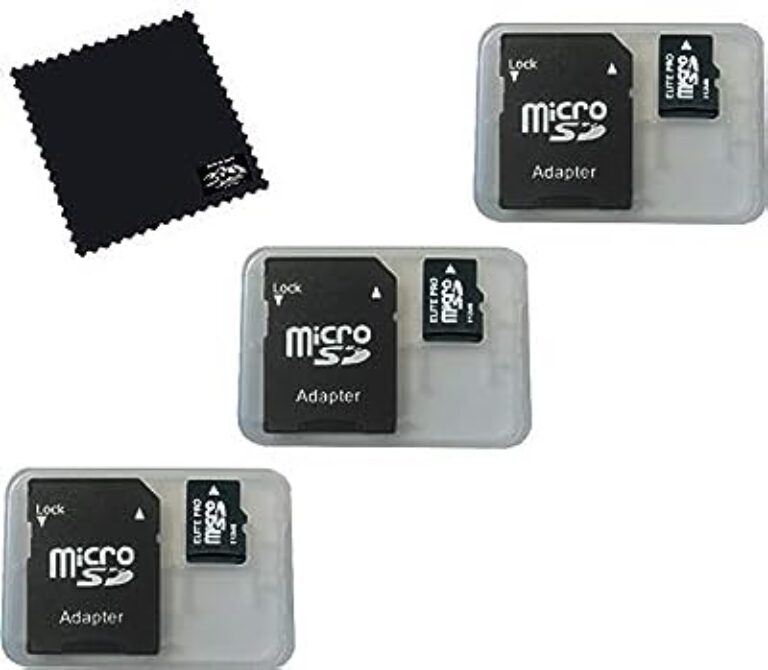 3 Pack 512MB Micro SD Memory Card
