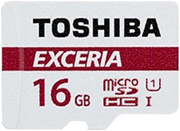 Toshiba Exceria 16GB Micro SDHC Memory Card