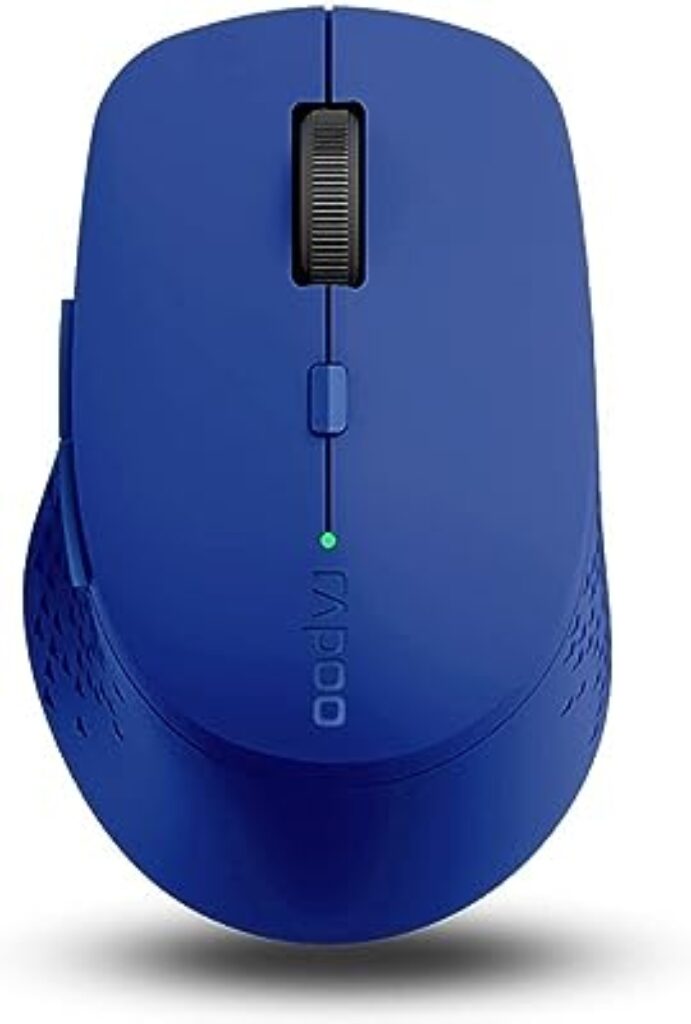 RAPOO M300 Silent Wireless Mouse Blue
