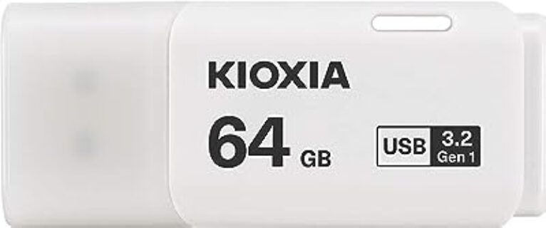Kioxia U301 64GB USB3.2 PenDrive White