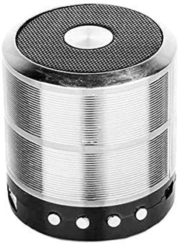 Mini Bluetooth Speaker WS 887 Silver