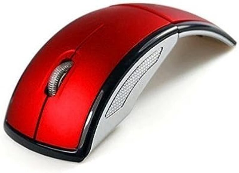 Technotech Foldable Wireless Mouse Red