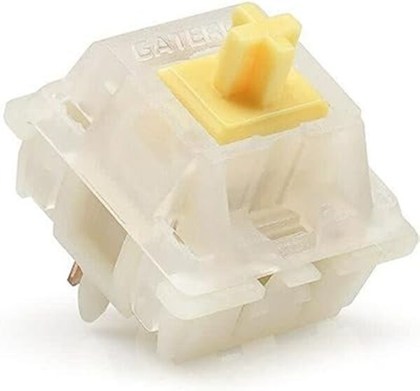 Gateron Milky Yellow Mechanical Keyboard Switches