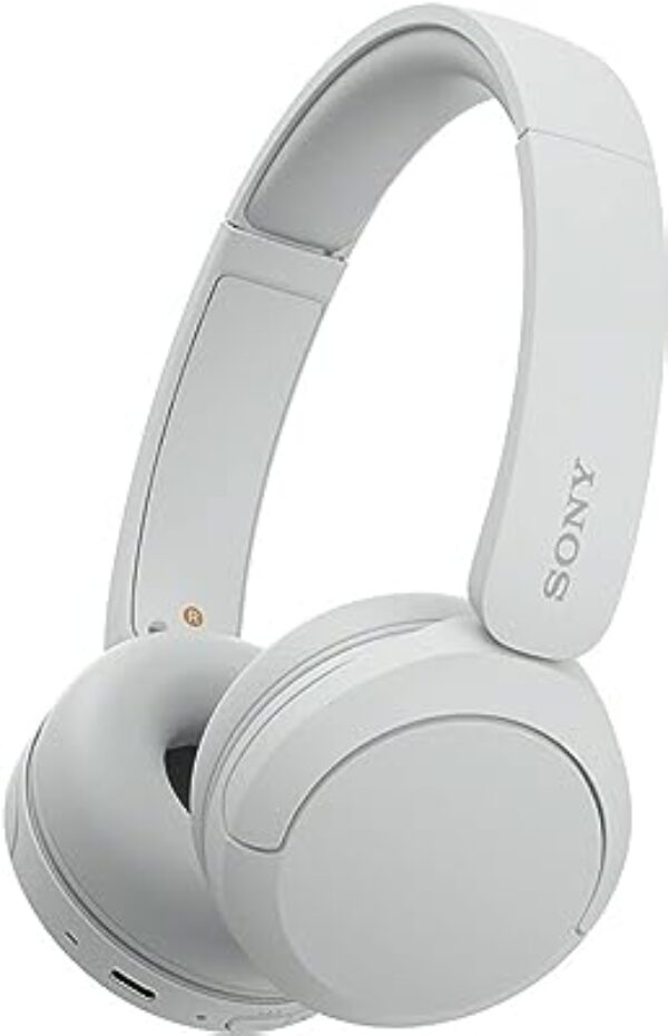 Sony WH-CH520 Wireless Bluetooth Headphones (White)