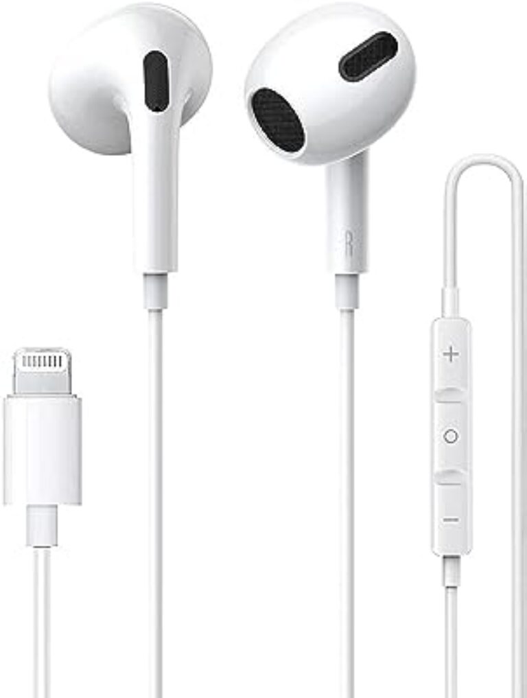 Apple Lightning Earbuds with Mic & Volume Control