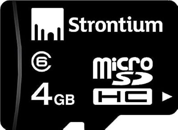Strontium 4GB Micro SDHC Card