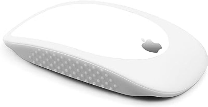 Silicone Mouse Case Cover for Apple Magic Mouse (White)