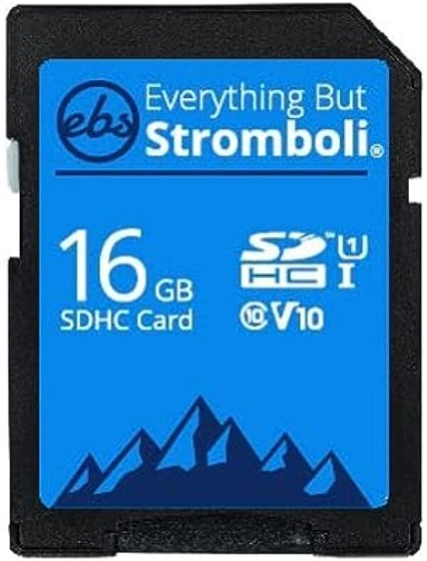 Everything But Stromboli 16GB SD Card for Canon Powershot SX Series