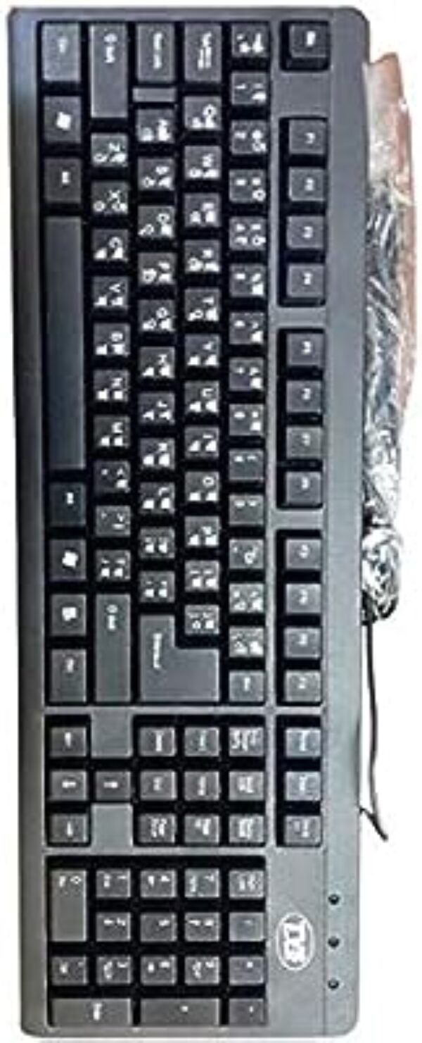 Tvs Champ Devnagri USB Keyboard - Black