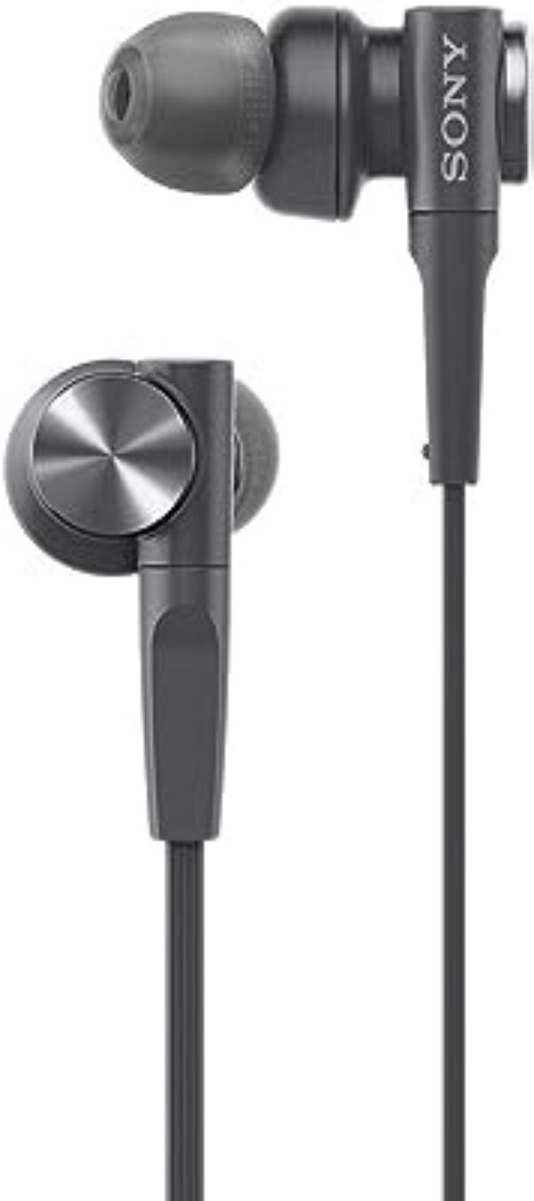 Sony MDR-XB55 Extra-Bass Wired Headphones (Black)