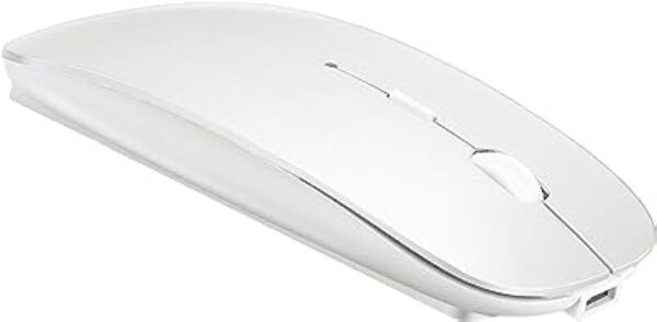 Rechargeable Bluetooth Mouse for MacBook (BT/White)