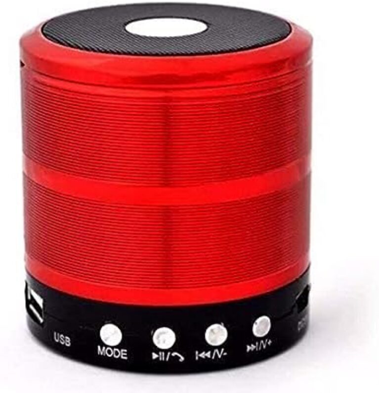 WS 887 Bluetooth Speaker Red